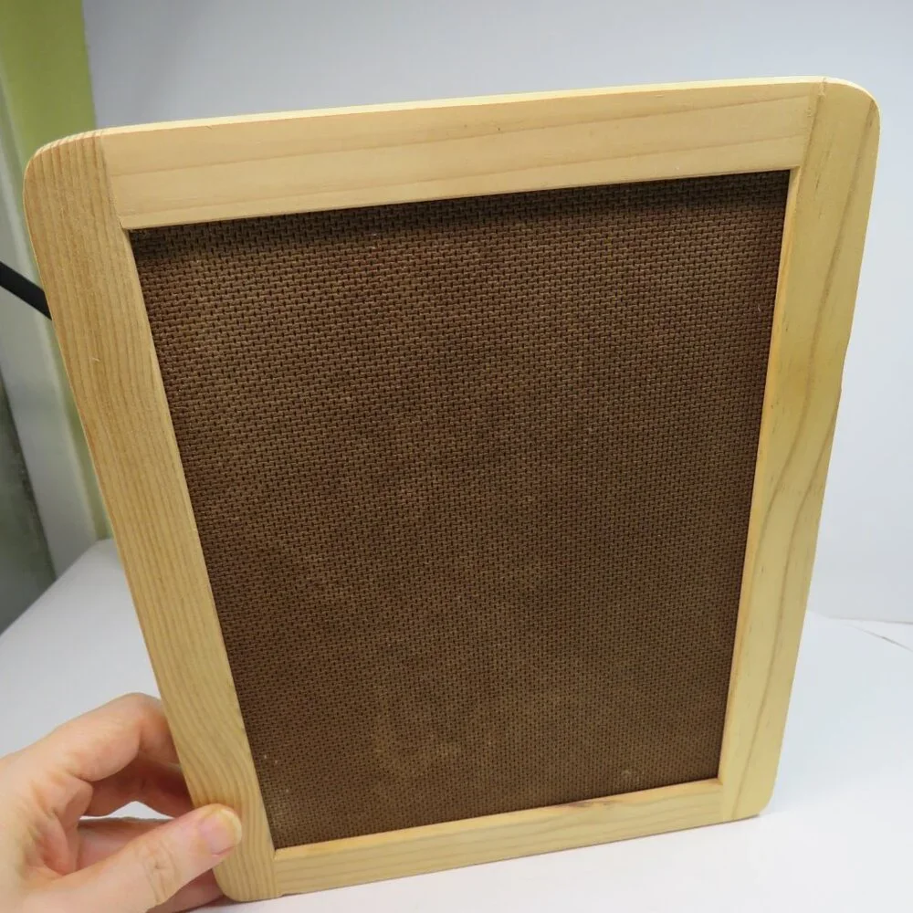 Vintage 80s  Wood Frame Chalkboard MINT CONDITION Unfinished, Tongue & Groove